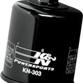 K&N Engineering Oil Filter KN-303 for Kawasaki/Honda/Yamaha/Victory