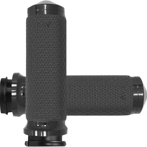 Avon Memory Foam Grips for Throttle By Wire Medium Black #MF-63A-ANO-FLY
