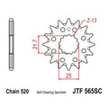 JT Self Cleaning Front Sprocket 520 14T #JTF565.14SC Yamaha/Kawasaki