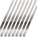 Dei Stainless Steel Exhaust Wrap Ties 1/2"x9" 8-Pack