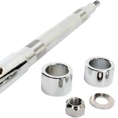 Drag Specialties Axle Kit Front Chrome #173973