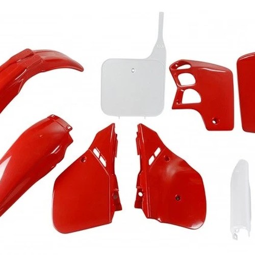 UFO Complete Plastics Kit 89 Original #HOKIT091F-999 for Honda CR500R 1989-1990