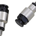 Works Connection Shorty Fork Bleeders Black/Silver #26-330 KTM/Husqvarna/Gas