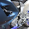 Shogun No-Cut Complete Frame Slider Kit Black for Yamaha YZF-R7 2022-2023