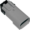 Namz Molex MX 150 Male Connector 8-Pin Gray #NM-33482-0802 Harley Davidson
