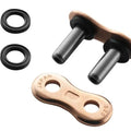 EK 520 RV3D Series Race Chain Rivet-Type Master Link Gold