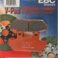 Ebc V Semi-Sintered Brake Pads Front #FA124/2V for Honda Goldwing/VT600