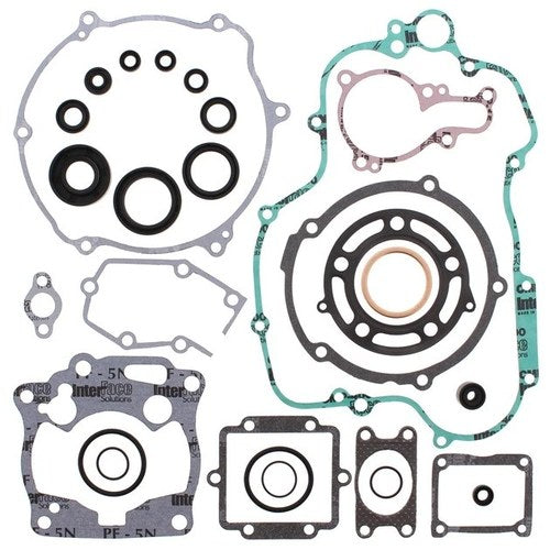 Vertex-Winderosa Complete Gasket Kit with Oil Seals Kawasaki KX125 1998-2000