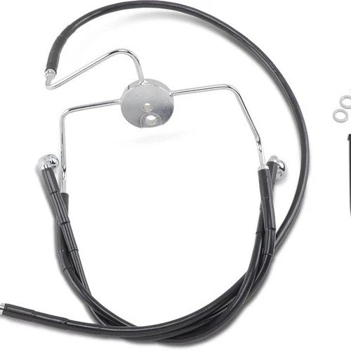 DS Vinyl Brake Line Kit Front +6" #143628 Harley Davidson