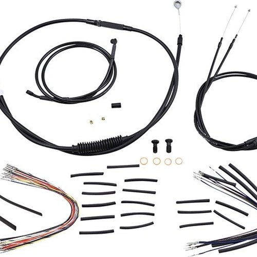 Burly Cable/Brake Line Kit for 12" Ape Hangers Harley Fxdi Dyna Super Glide 06