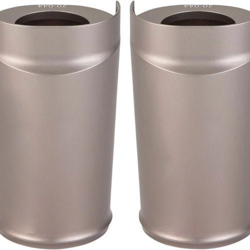 Arlen Ness Smooth Fork Boot Covers Titanium #20-038 Harley Davidson