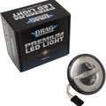 DS Premium 7" Reflector Style LED Headlight w/o Ring Chrome Face #175371