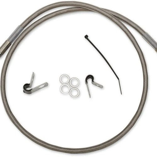 DS Braided Brake Line Kit Front Harley Sportster 883/XL883L Low/XL883N Iron