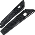 Covingtons Diamondback Saddlebag Hinge Covers Black #C3010-B Harley Davidson