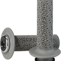 Moose 36 Series Clamp-On Grips 7/8" Gray/Silver