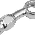 Goodridge Angled Banjo 30 Degree Side Bend Chrome 3/8"