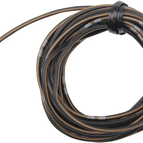 Shindy 14A Motorcycle Wiring 13 ft. Spool Black with Brown Tracer