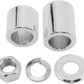Colony Axle Spacer/Nut Kit Front Chrome Harley-Davidson Flstf Fat Boy 1996-1999