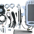 UltraCool Frame/Side Mount Oil Cooler Kit Chrome #SMSP-2C Harley Davidson