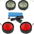 Custom Dynamics ProBEAM Bullet Bezel Turn Signal Inserts Black #PS-SS-BB-B