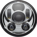 Custom Dynamics 5.75" LED Headlamp Chrome #CD-575-C Harley Davidson