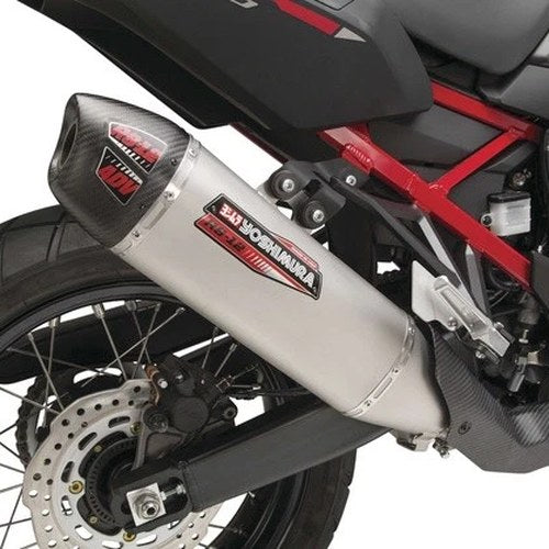 Yoshimura RS-12 Street Series Works Slip-On Muffler SS/CF #12401BS520 for Honda