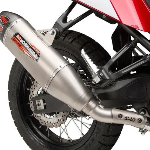 Yoshimura RS-12 Adv Street Series Slip-On Muffler SS/CF #13710BS520
