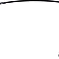 Moose Stainless Steel Braided Brake Line Front for Kawasaki KX250F/KX450F 2012