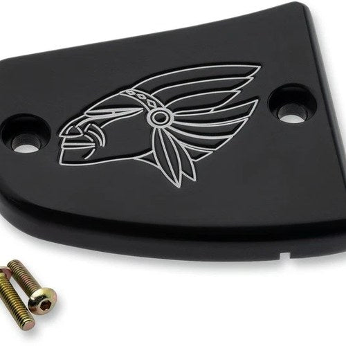Joker Machine Warrior Front Brake Master Cylinder Cover Black Indian Scout