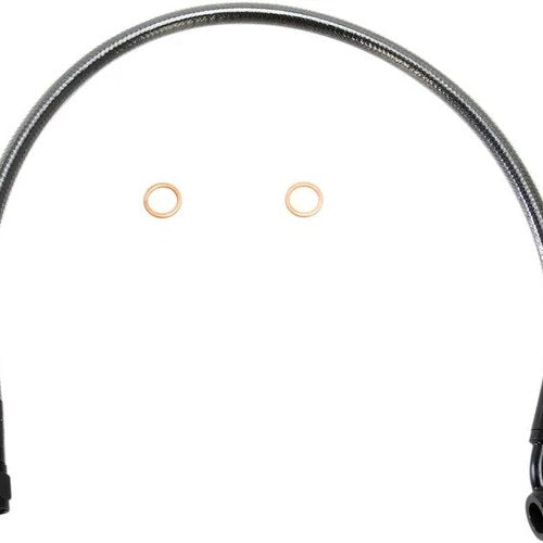 Magnum Black Pearl Designer ABS Upper Brake Line 19" #AS47119 Harley Davidson