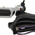 Drag Specialties LED Handlebar Marker Lights Chrome with Smoke Lens #187078