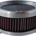 Trask Assault Charge High-Flow Air Cleaner Raw Machined TM-1023R Harley Davidson