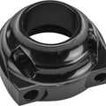 HardDrive Billet Throttle Clamp Double Cable Snap-In Type Black