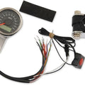 DS Mini Electronic Speedometer with Indicator Lights Mph Polished/Black #1138760