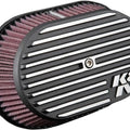 K&N Street Metal Side Draft Air Intake System Black #RK-3952 Harley Davidson