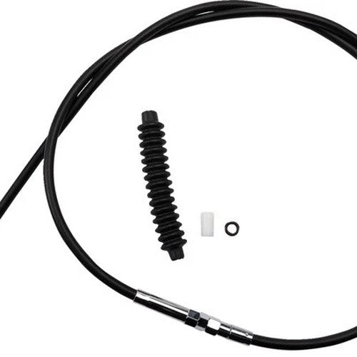 Drag Specialties Black Vinyl Clutch Cable 66-5/8" Black #211821 Harley Davidson