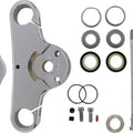 Hawg Halters Raked Triple Tree Kit 6 Degrees Chrome 49WGCR6-ST18 Harley