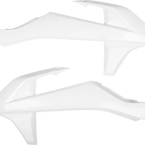 Acerbis Radiator Shrouds White #2980600002 KTM/Gas 50 SX/MC 50/SX-E 5/MC-E 5