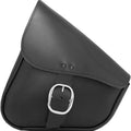 Willie & Max Leather Swingarm Bag Black w/ Chrome Buckle #59823-00