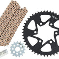 Vortex Wss Warranty Chain & Sprocket Kit 15/46T Gold CKG6394 for Kawasaki
