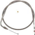 Barnett Push Idle Cable Stainless Braided #112739 Harley Davidson