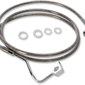 DS Extended Front Upper Brake Line Kit Stainless ABS Only +6" Oversize #1113773