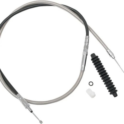 Drag Specialties Braided Clutch Cable Standard #38665-00 Harley Davidson Softail