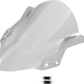 Zero Gravity Double Bubble Windscreen Clear for Kawasaki EX400H Ninja 400 ABS 18