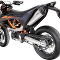 Leo Vince LV One Evo Slip-On Muffler Stainless Steel/Carbon Fiber #14363E KTM