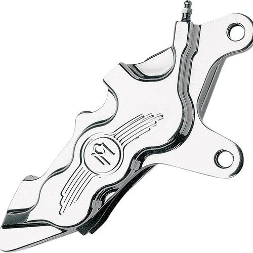 PM 6-Piston Bolt-On Caliper for 11.5" Rotor Front Right Chrome 0051-2916-CH