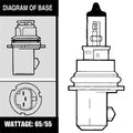 Solero Lighting PX29T/HB5 Base 65/55W Standard Halogen Bulb