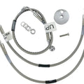 Russell Front CycleFlex Brake Line Kit #R08339S for Kawasaki/Suzuki