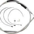 Magnum Alternate Length Stainless Clutch Cable 73-3/4" #52368HE Harley Davidson
