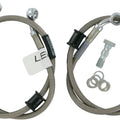 Russell Front CycleFlex Two-Line Racer Brake Line Kit #R08357S for Kawasaki